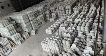六安 芝麻白挡车柱
