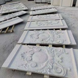 六安 芝麻白干挂雕花板