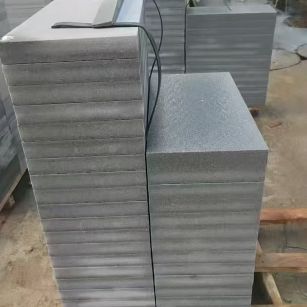 六安 芝麻灰火烧面300*600*50地铺石材