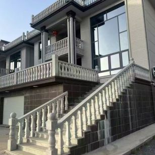 六安 芝麻白别墅阳台栏杆，楼梯栏杆