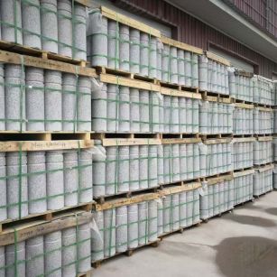 六安 芝麻白挡车柱、阻车桩、隔离柱