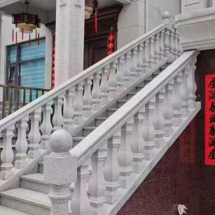 六安 天然石材 阳台庭院护栏、栏杆