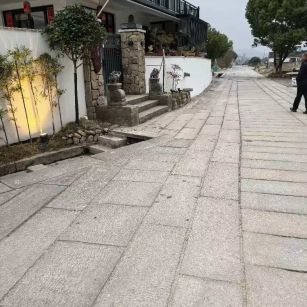 六安仿古石铺装效果