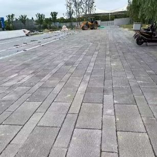 六安仿古石铺装效果