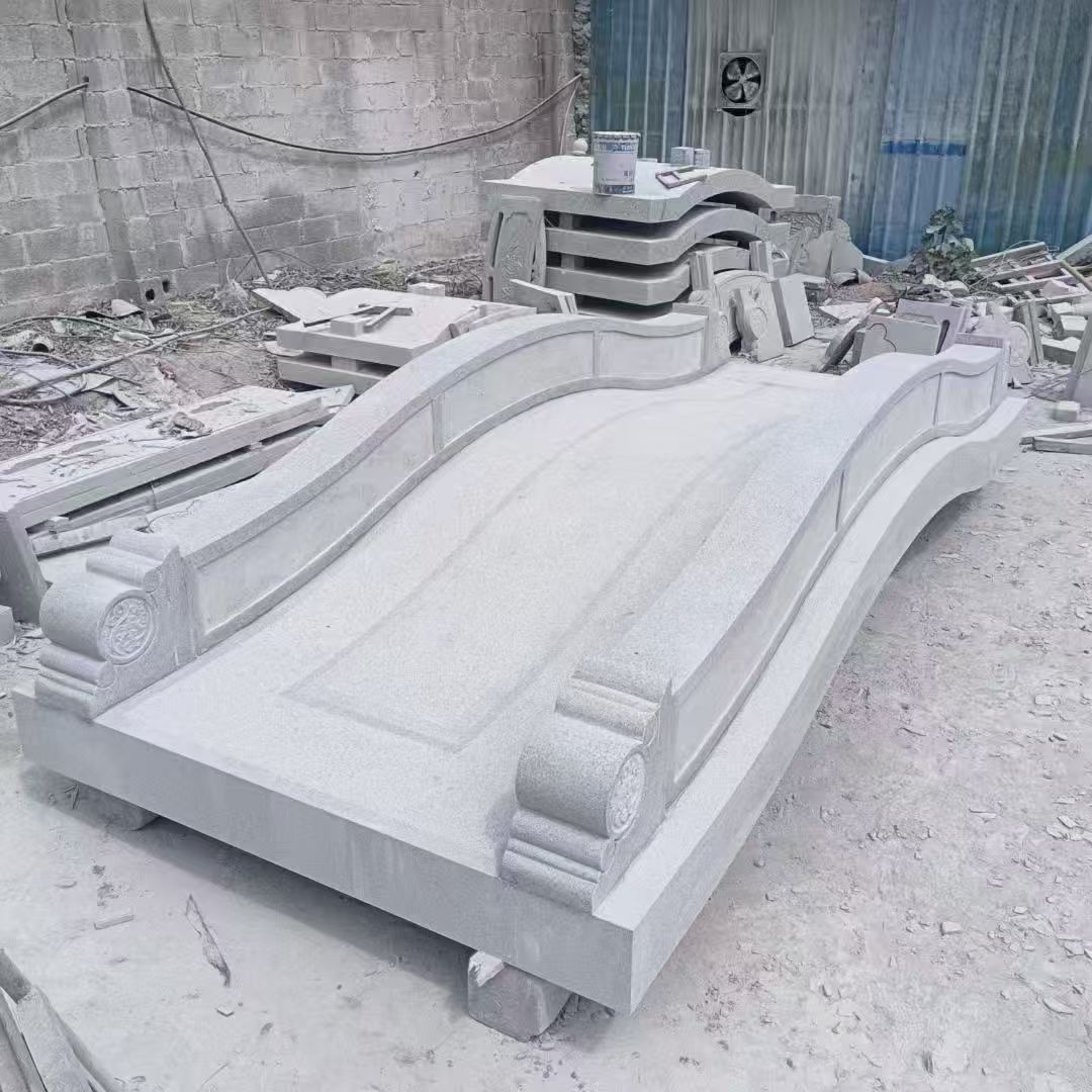 六安 芝麻灰花岗岩园林景观 小石桥