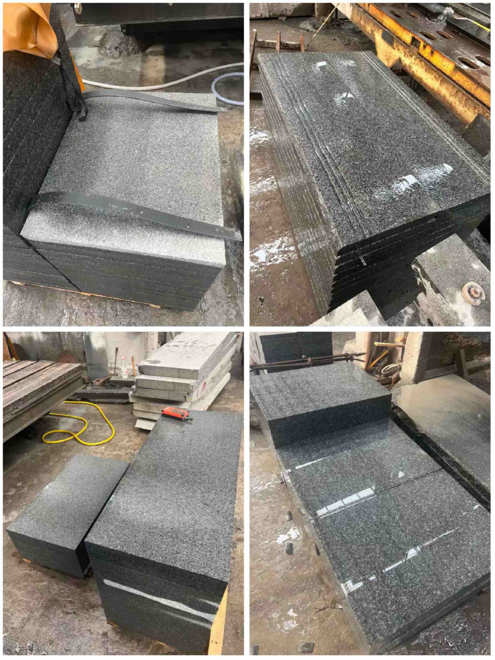 六安 芝麻黑地铺石材