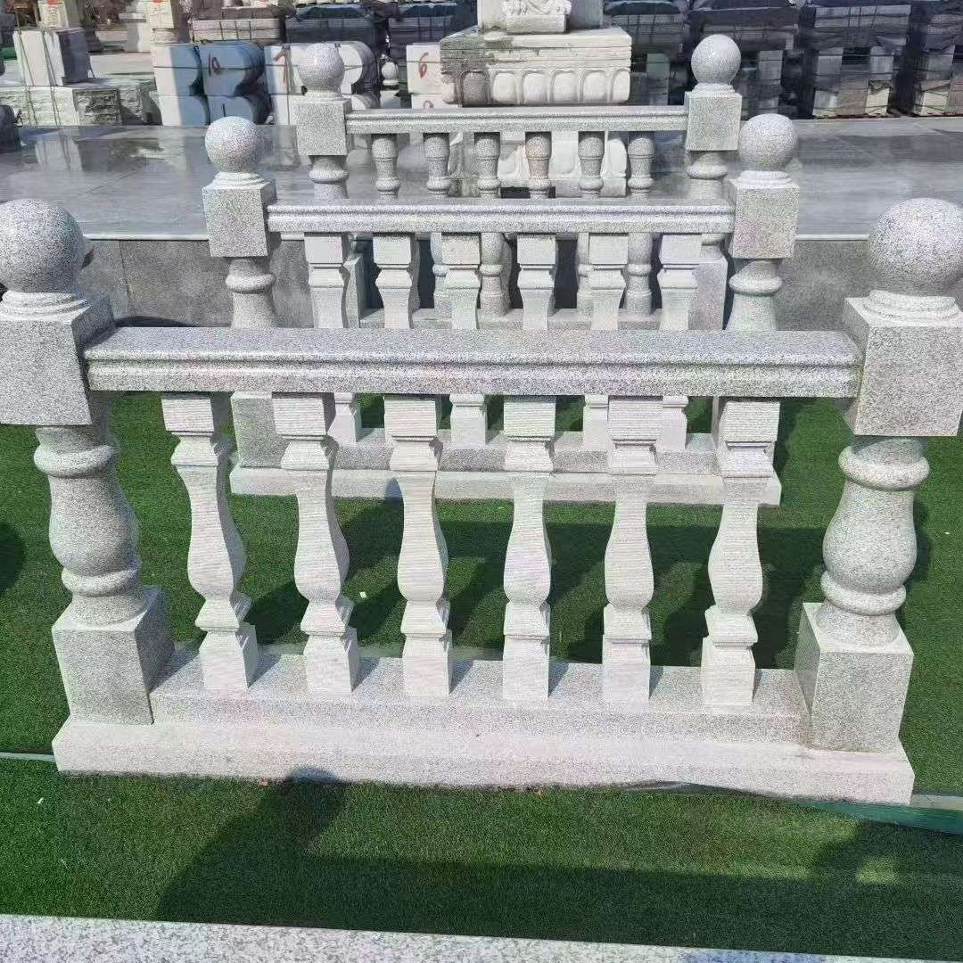 六安 别墅石材栏杆特写