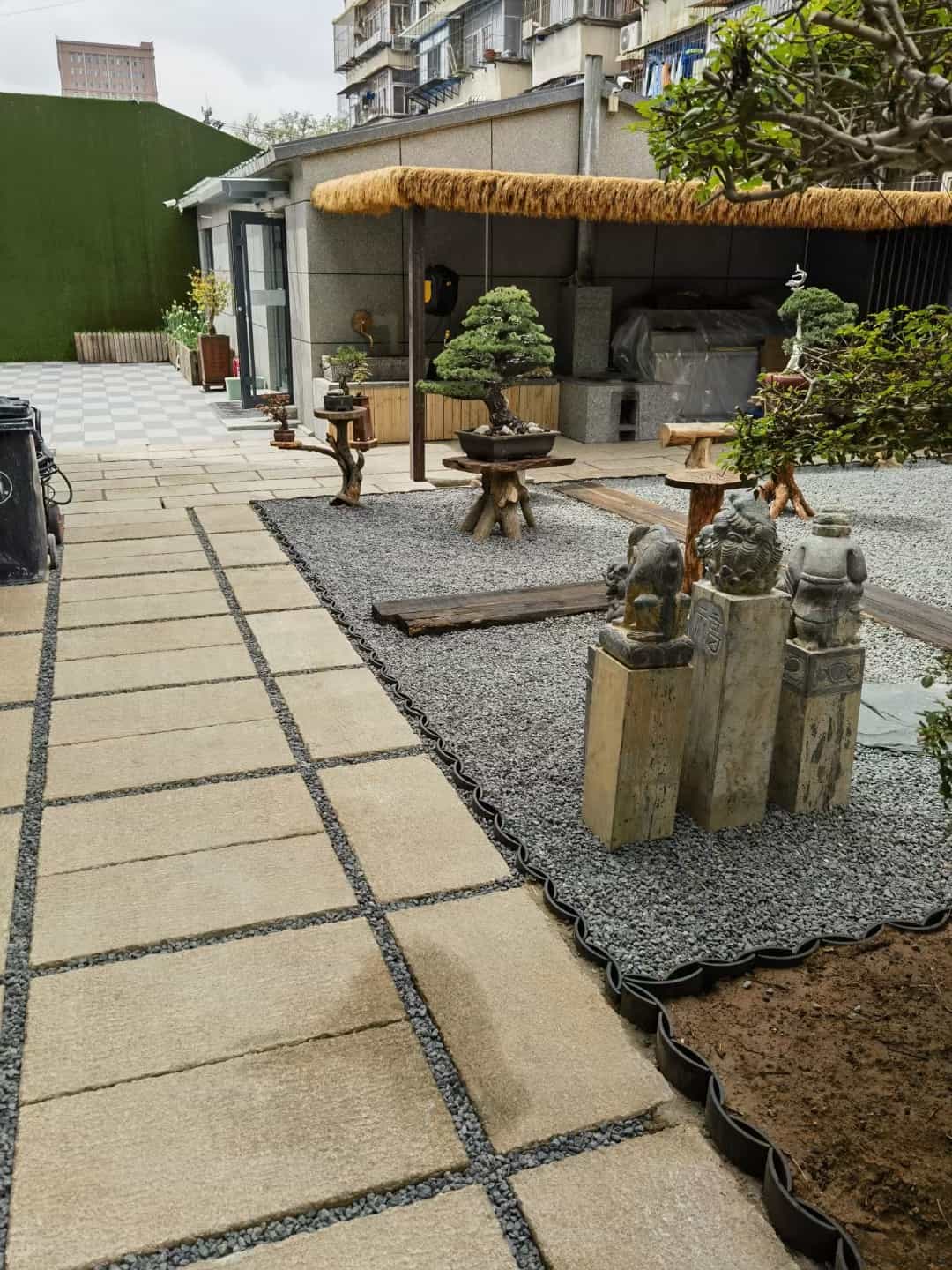 六安仿古石铺装效果