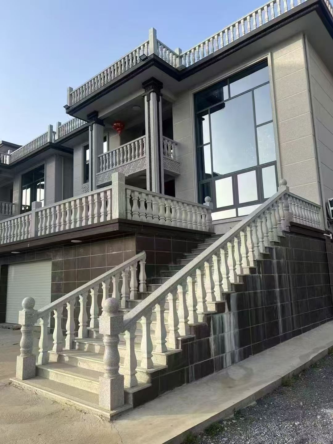六安 芝麻白别墅阳台栏杆，楼梯栏杆