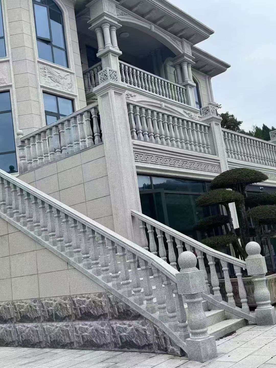 六安 芝麻白别墅，栏杆