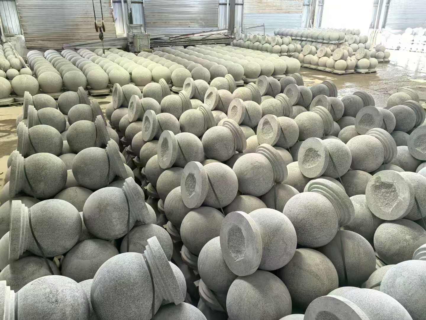 六安石材挡车球