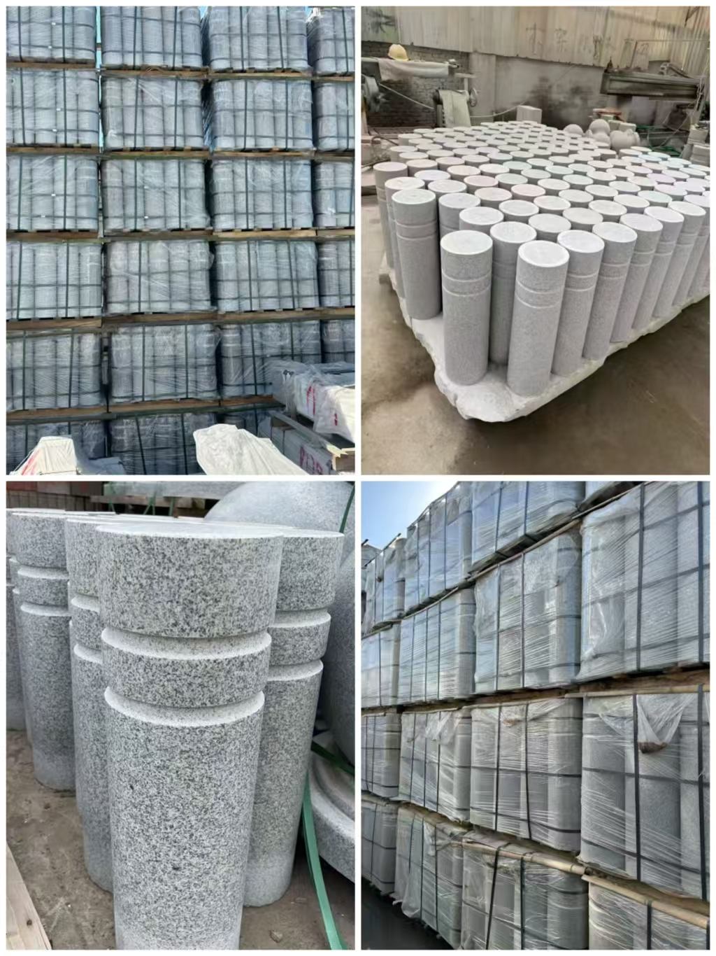 六安 芝麻白花岗岩挡车柱、隔离柱多少钱