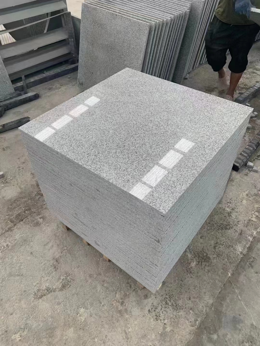六安 芝麻白石材加工形式分类